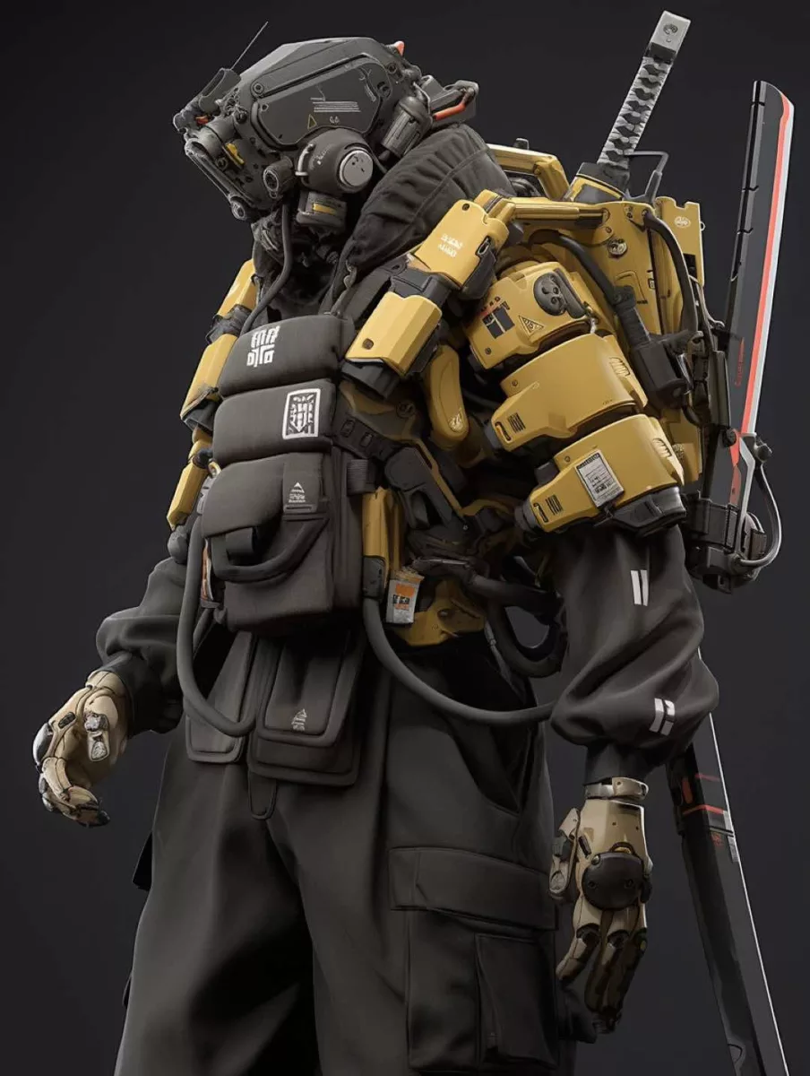 Wangjitsu-cyberpunk-character-development - mercenaries - 01